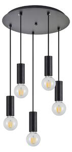 Φωτιστικό Οροφής Πολύφωτο Homelighting Adept Tube 77-8481 Black