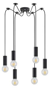 Φωτιστικό Οροφής Πολύφωτο Homelighting Adept Tube 77-8477 Black