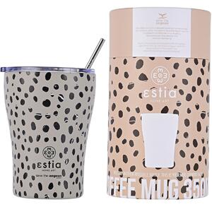 Ποτήρι Θερμός 350ml Estia Save The Aegean Leopard Taupe 01-16852