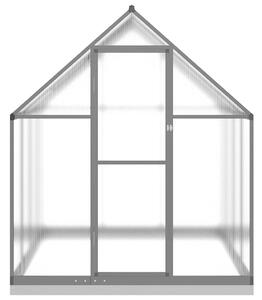 VidaXL Θερμοκήπιο με Πλαίσιο Βάσης Ανθρακί 224x169x202 εκ. Αλουμινίου