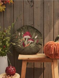 Sinsay - Διακοσμητικό μαξιλάρι - καφετι πρασινο