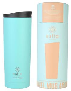 Ποτήρι Θερμός 450ml Estia Save The Aegean Travel Mug Mint 01-20330