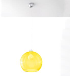 Φωτιστικό Οροφής Μονόφωτο Sollux Ball Yellow SL.0252