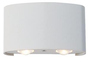 Απλίκα Led Εξωτερικού Χώρου Viokef Twist White 4211000