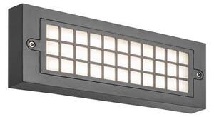 Απλίκα Led Εξωτερικού Χώρου Eurolamp Senario 145-52119 Dark Grey 3CCT