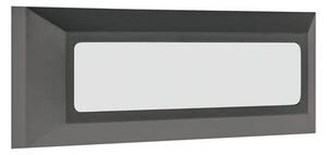 Απλίκα Led Εξωτερικού Χώρου Eurolamp 145-52073 Dark Grey 3CCT