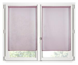 Σετ Κουρτίνες Παραθύρου (60x120) Με Τούνελ S-F Monna Blush RA2B961024
