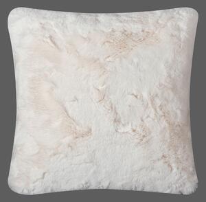 Γούνινο Διακοσμητικό Μαξιλάρι (45x45) Silk Fashion Rabbit Fur Ivory