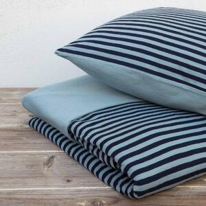 Παπλωματοθήκη Μακό Υπέρδιπλη (Σετ 220x240) Nima Bed Linen Suave SS2021 DARK BLUE