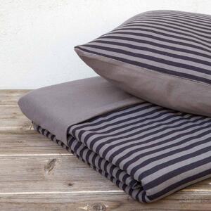 Παπλωματοθήκη Μακό Υπέρδιπλη (Σετ 220x240) Nima Bed Linen Suave SS2021 DARK GREY