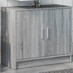 VidaXL Ντουλάπι Νιπτήρα Grey Sonoma 63x29x55 εκ. Επεξεργασμένο Ξύλο