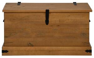 VidaXL Σεντούκι αποθήκευσης HALDEN 91x48x47 cm Ξύλο μασίφ πεύκο