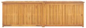 VidaXL Μπαούλο Κήπου 175 x 50 x 55 εκ. από Μασίφ Ξύλο Teak