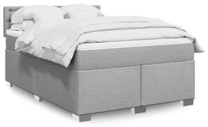 VidaXL Κρεβάτι Boxspring με Στρώμα Αν. Πράσινο 160x200εκ Υφασμάτινο