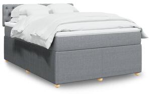 VidaXL Κρεβάτι Boxspring με Στρώμα Αν. Πράσινο 160x200εκ Υφασμάτινο