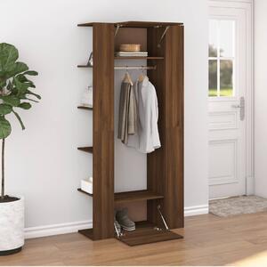 VidaXL Ντουλάπι Διαδρόμου Καφέ Δρυς 97,5 x 37 x 99 εκ. Επεξεργ. Ξύλο