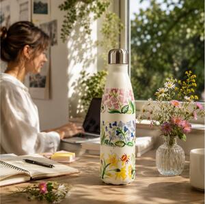 Μπουκάλι Θερμός Original Emma Bridgewater Chilly's με χωρητικότητα 500ml και διατήρηση θερμοκρασίας 12h ζεστό / 24h κρύο - Wildflower Walks