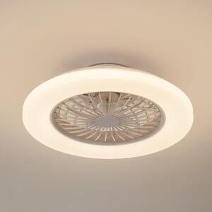 Lindby ανεμιστήρας οροφής LED Vedin, DC, αθόρυβος, Ø 49 cm, CCT