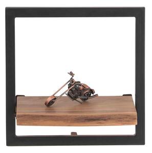 LIZARD Frame Ράφι 35x25x35cm Ακακία Φυσικό/Μετ.Μαύρο