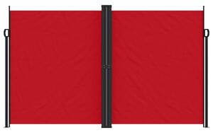 VidaXL Σκίαστρο Πλαϊνό Συρόμενο Κόκκινο 200 x 1200 εκ