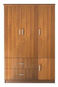 Ντουλάπα CLOSET 120x50x180cm Καρυδί