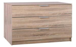 Συρταριέρα DRAWER 3-Σ 80x40x64cm Sonoma