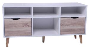 ΕΠΙΠΛΟ ΤΒ15 WHITE/S.OAK 117Χ39X53εκ. 117Χ39X53εκ