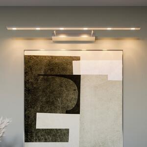 Quitani LED φωτιστικό εικόνας Tolu, νικέλιο, πλάτος 120 cm