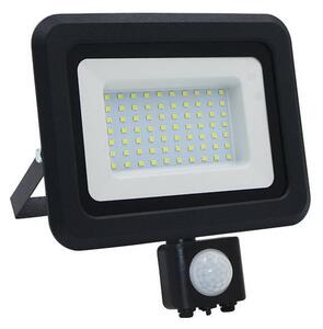 Εξωτερικός προβολέας LED με αισθητήρα LED/50W/230V 4000K IP44 μαύρο