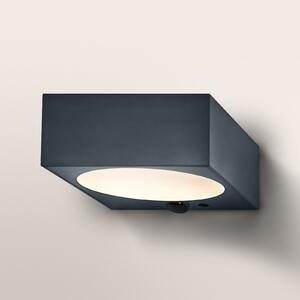 OSRAM Ηλιακό φωτιστικό τοίχου ENDURA STYLE DOWN, γκρι, αισθητήρας, IP65, ρυθμιζόμενος, Γκρι, Πλαστικό, σύγχρονο, Γωνιακός τοίχος