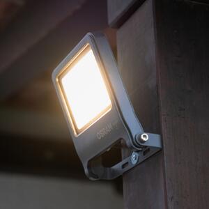 OSRAM LED προβολέας εξωτερικού χώρου ENDURA FLOOD, γκρι 50 W 3.000 K IP65, Γκρι, Αλουμίνιο