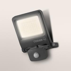 OSRAM Εξωτερικός προβολέας ENDURA FLOOD, γκρι, αισθητήρας 30 W 830 IP44, Γκρι, Αλουμίνιο