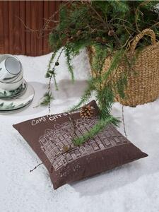 Sinsay - Μαξιλαροθήκη - σκουρο καφέ