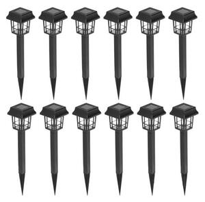 ΣΕΤ 12x LED Ηλιακό Φως LED/0,06W/1,2V 1xAA 6500K IP44 100 mAh