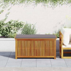VidaXL Κουτί Μαξιλαριών Εξ. Χώρου 113x50x60,5 εκ. Μασίφ Ξύλο Ελάτης
