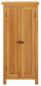 VidaXL Ντουλάπα Αποθήκευσης 50 x 22 x 110 εκ. από Μασίφ Ξύλο Δρυός
