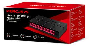 MERCUSYS Desktop Switch MS108G, 8x 10/100/1000 Mbps, Ver. 1