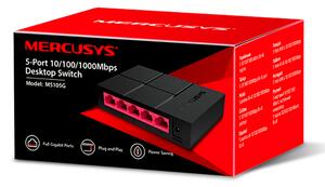 MERCUSYS Desktop Switch MS105G, 5x 10/100/1000 Mbps, Ver. 1