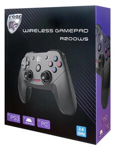 ROAR ασύρματο gamepad R200WS, με vibration, PC, PS3 & Android TV box