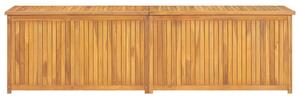VidaXL Μπαούλο Κήπου 200 x 50 x 55 εκ. από Μασίφ Ξύλο Teak