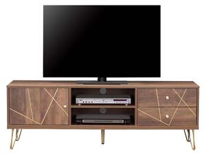 ΕΠΙΠΛΟ TV KAITLYN HM8652 ΚΑΡΥΔΙ ΜΕ ΧΡΥΣΟ 150x39,5x51,5Y εκ