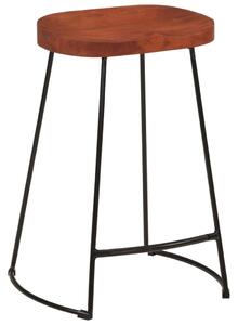 VidaXL Σκαμπό Μπαρ Gavin 2 τεμ. 45x40x63 εκ. από Μασίφ Ξύλο Μάνγκο