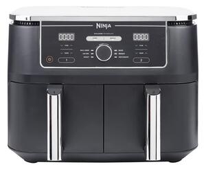 Φριτέζα αέρος Ninja AF400EU, 2470W, 9.5 lt, 6 Προεπιλεγμένα προγράμματα, Διπλό αποσπώμενο κάδο, Μαύρο