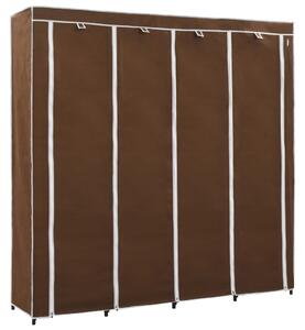 VidaXL Ντουλάπα με 4 Αποθηκευτικά Τμήματα Καφέ 175 x 45 x 170 εκ