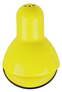 GloboStar® STUDENT YELLOW 01536 Μοντέρνο Επιτραπέζιο Φωτιστικό Γραφείου Μονόφωτο 1 x E27 Κίτρινο με Λευκό Μεταλλικό με Διακόπτη ΟN/OFF Καμπάνα Φ12 x Υ32cm