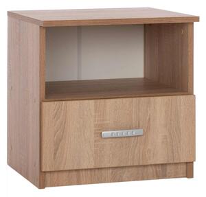 ΚΟΜΟΔΙΝΟ ΜΕ ΣΥΡΤΑΡΙ ADLER SONAMA OAK HM2431.01 45x40x48 εκ