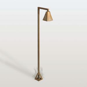 Moretti Luce Φωτιστικό διαδρόμου LED Silva Frame, 100 x 19 εκ., ορείχαλκος αντίκα, Μπρούτζινο / Αντικέ ορείχαλκου, Ορείχαλκος, Εξοχική κατοικία / Ρουστίκ