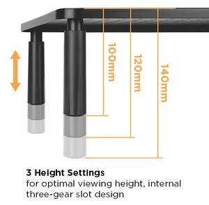 BRATECK επιτραπέζια βάση STB-086 για οθόνη 13"-32" & laptop, έως 20kg