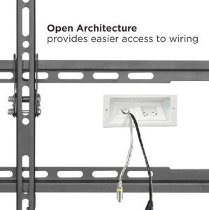 POWERTECH επιτοίχια βάση PT-1127 για τηλεόραση 32"-70", έως 45kg