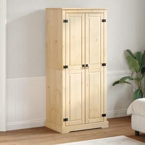 VidaXL Ντουλάπα Corona 76x50x170 εκ. από Μασίφ Ξύλο Πεύκου